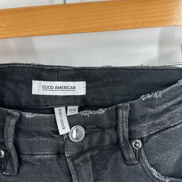 Good American Good Curve Skinny Black085 28 - Picture 5 of 8